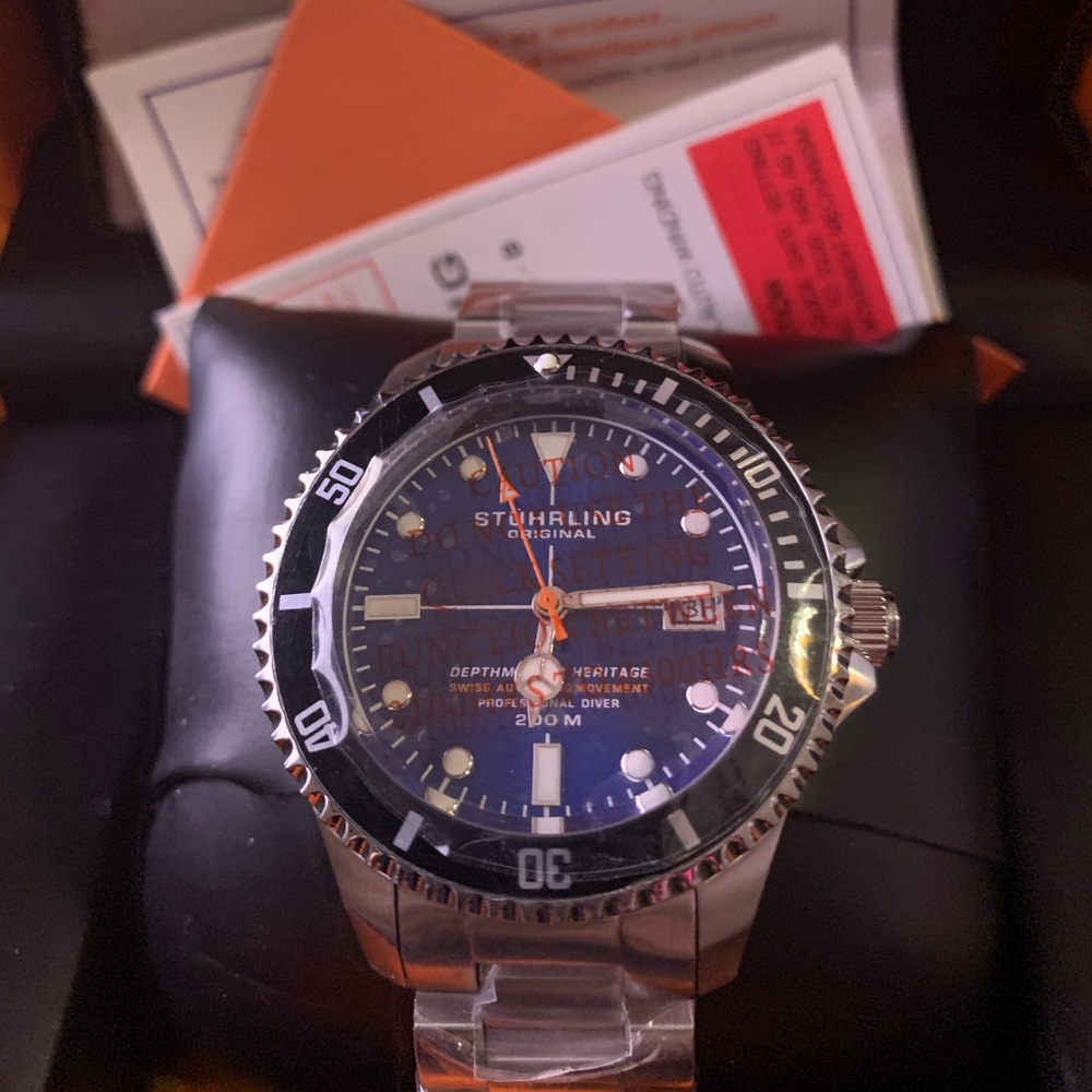 Stuhrling Depthmaster Heritage BNIB